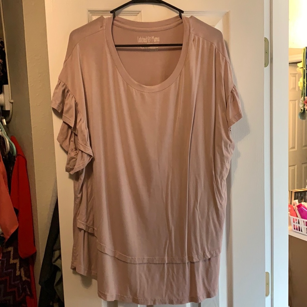 Breastfeeding/nursing shirt.
